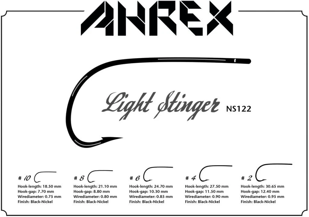 Ahrex NS122 Light Stinger Hooks - Image 6