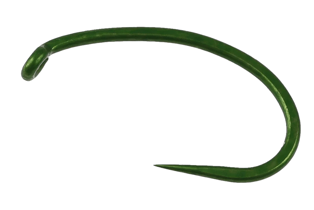 Daiichi 1924 Matte Green Hooks