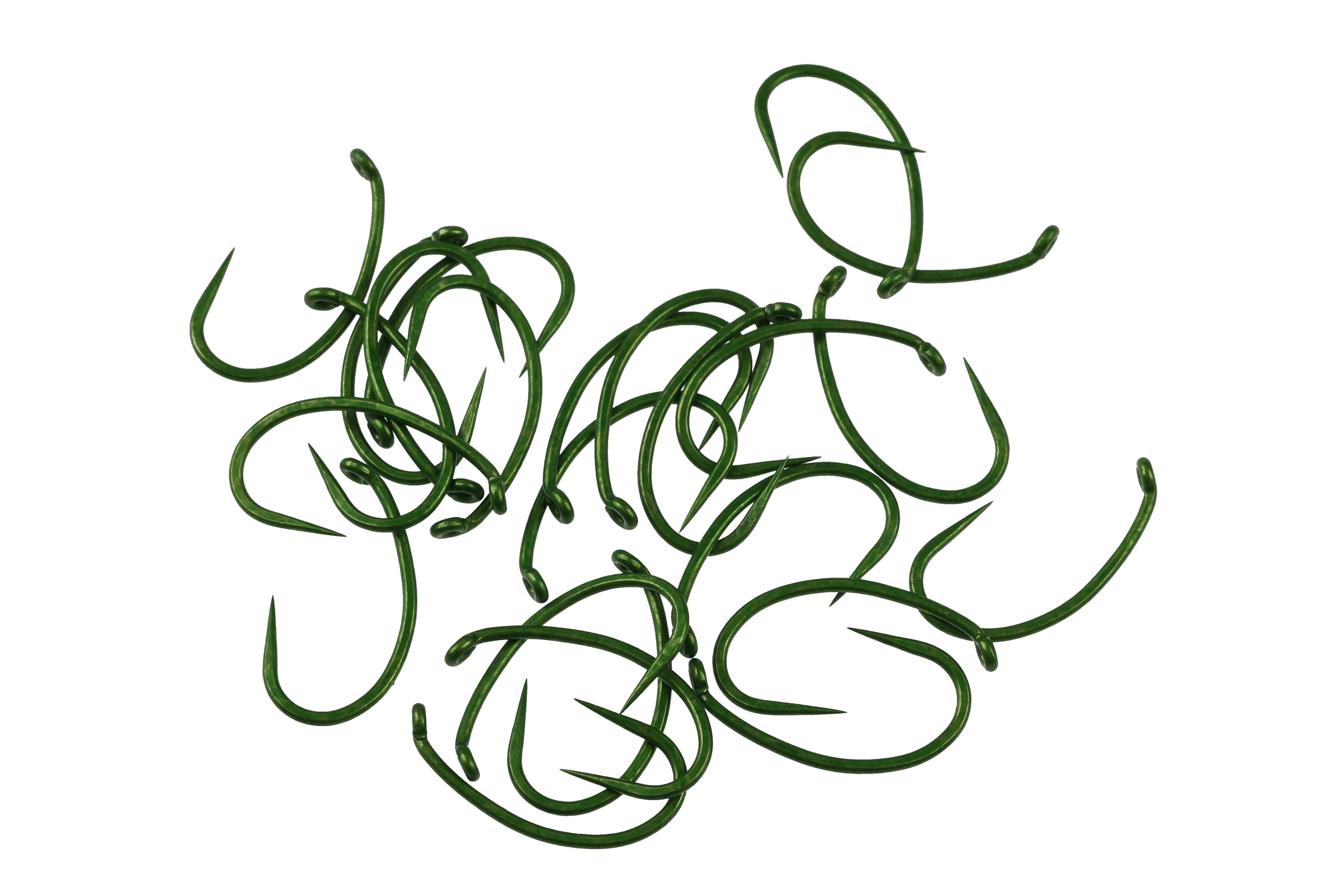 Daiichi 1924 Matte Green Hooks - Image 2