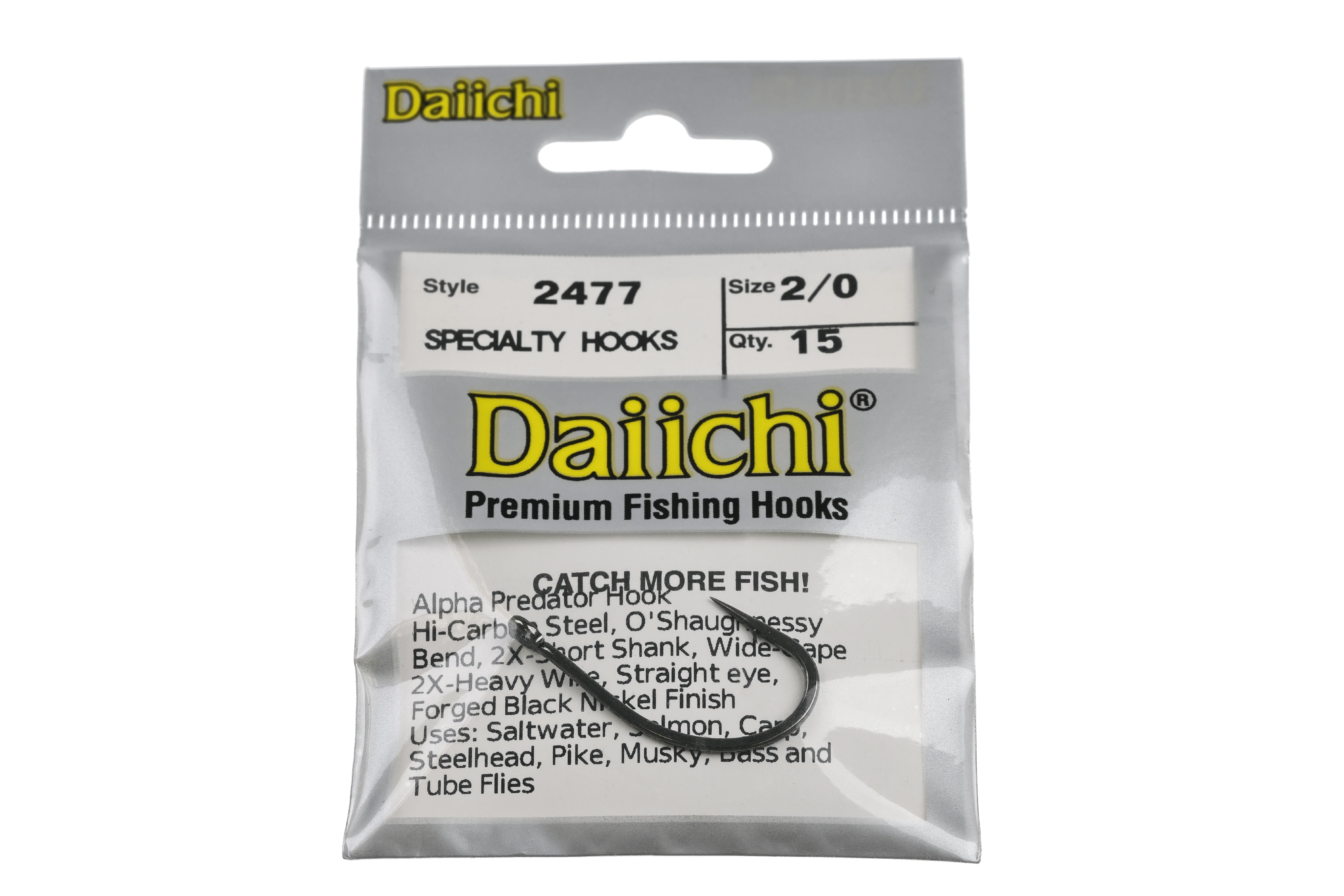 Daiichi 2477 Alpha Predator Hooks - Image 4