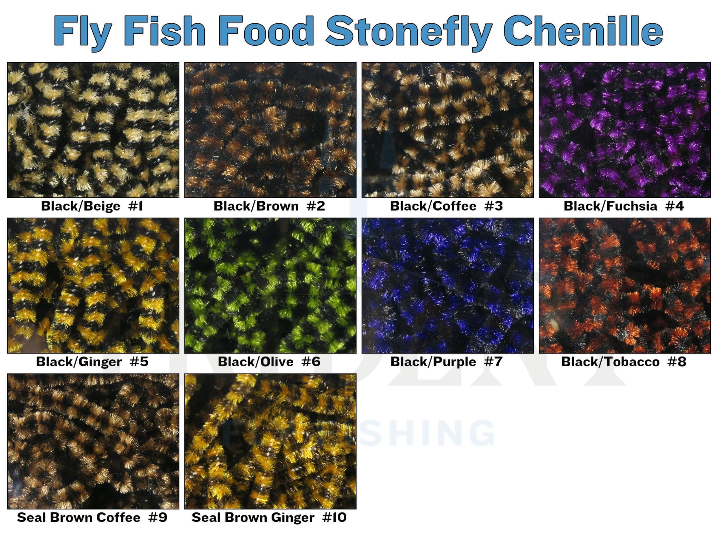 Fly Fish Food Stonefly Chenille - Image 2