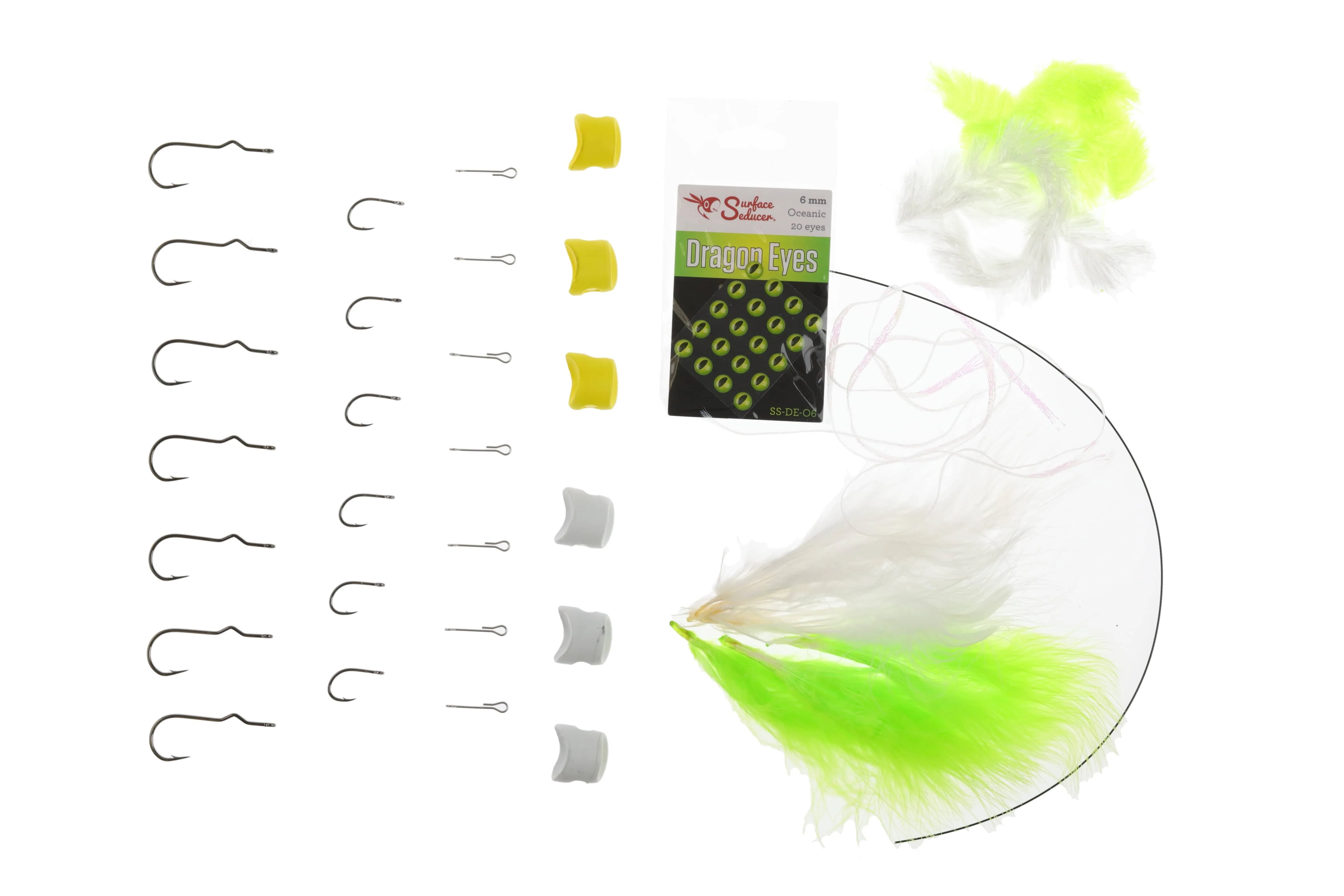 Flymen Howitzer Bustin Baitfish Popper Fly Tying Kit