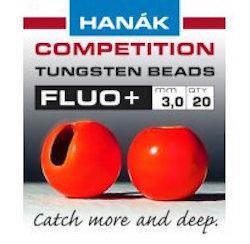Hanak Competition Fluo+ Slotted Tungsten Beads - Image 2