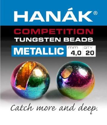 Hanak Competition Metallic+ Slotted Tungsten Beads - Image 4