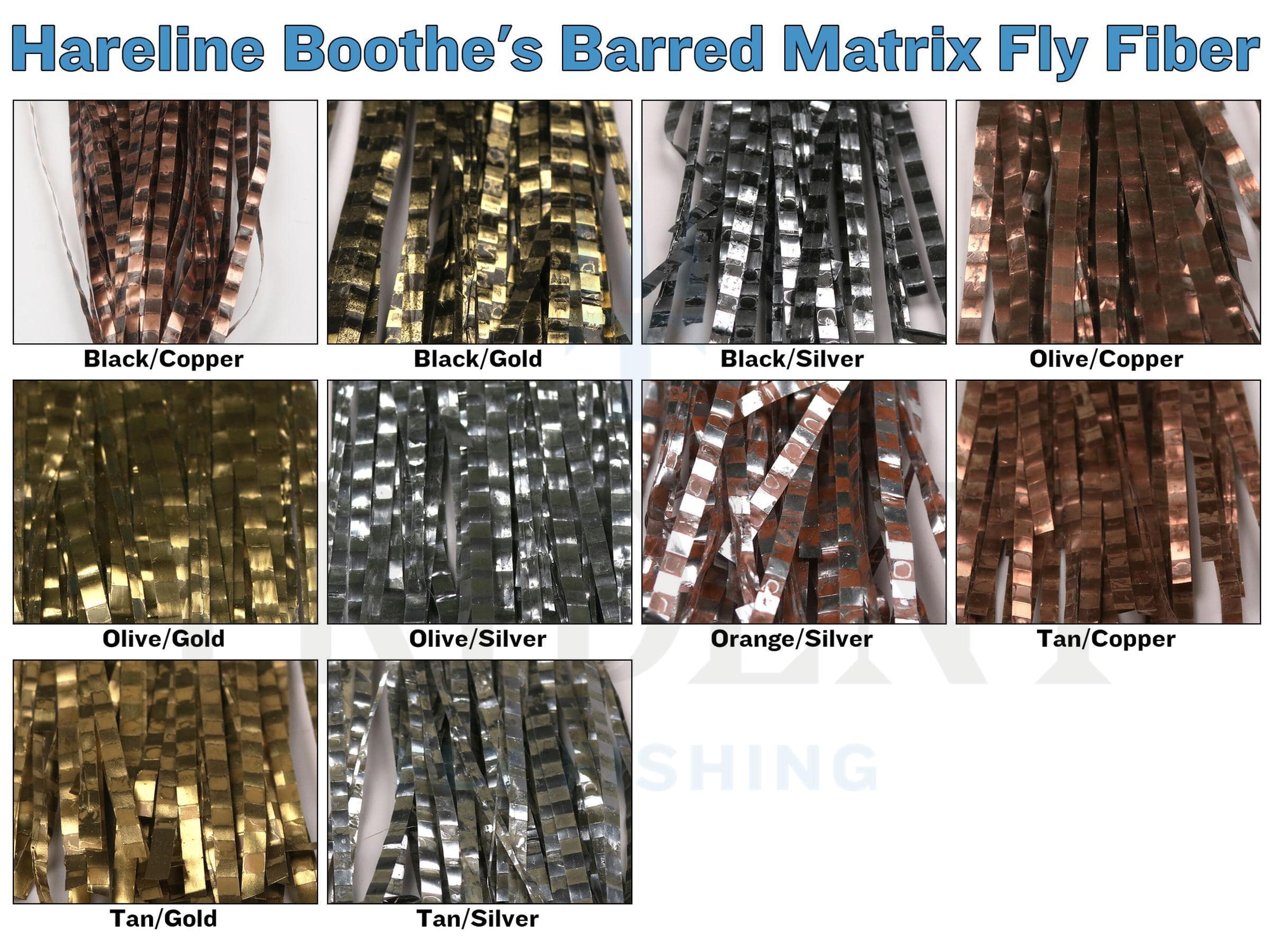 Hareline Boothe's Barred Matrix Fly Fiber - Image 2