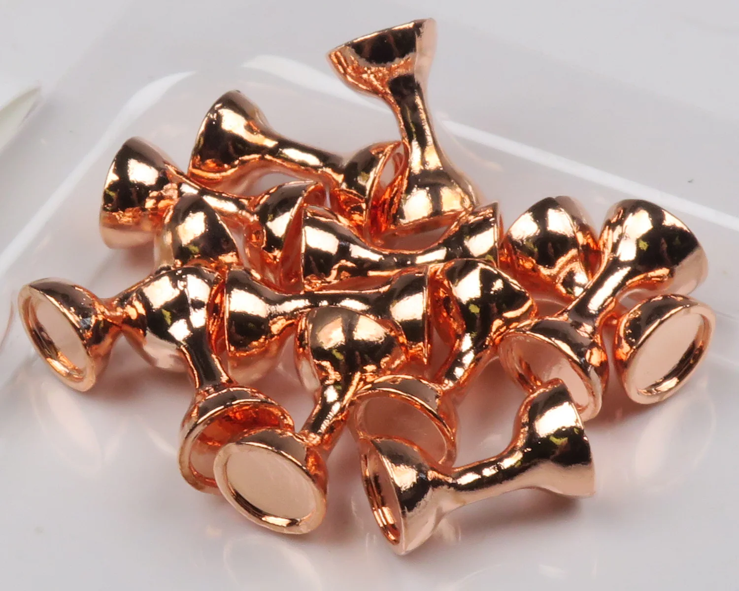 Hareline Flat-End Tungsten Hour Glass Eyes - Image 10