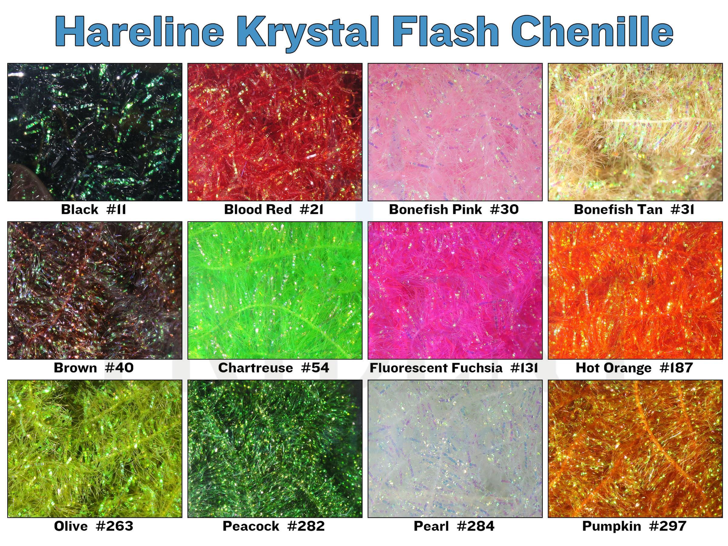 Hareline Krystal Flash Chenille - Image 2