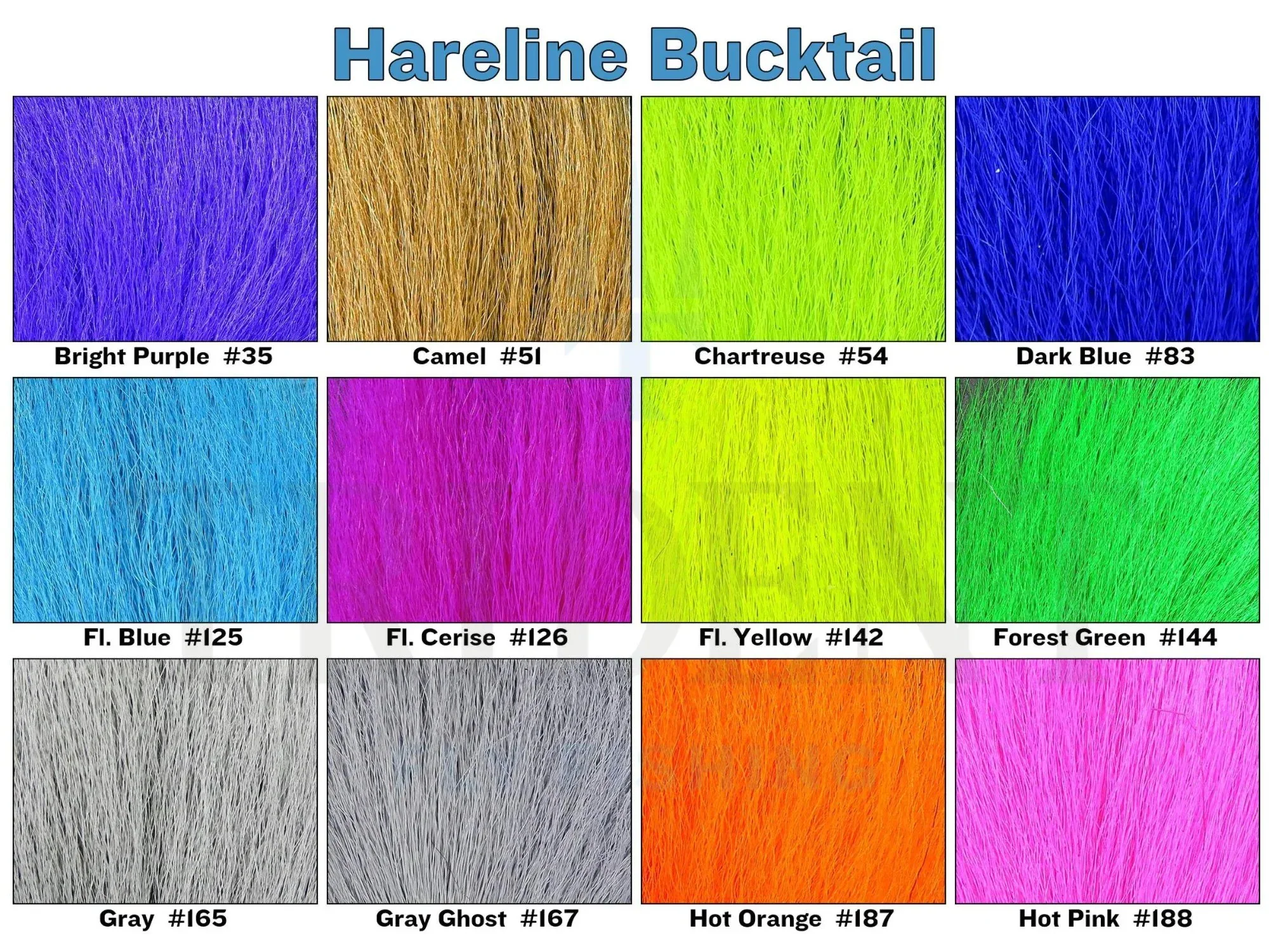 Hareline Large Northern Bucktail - Image 2