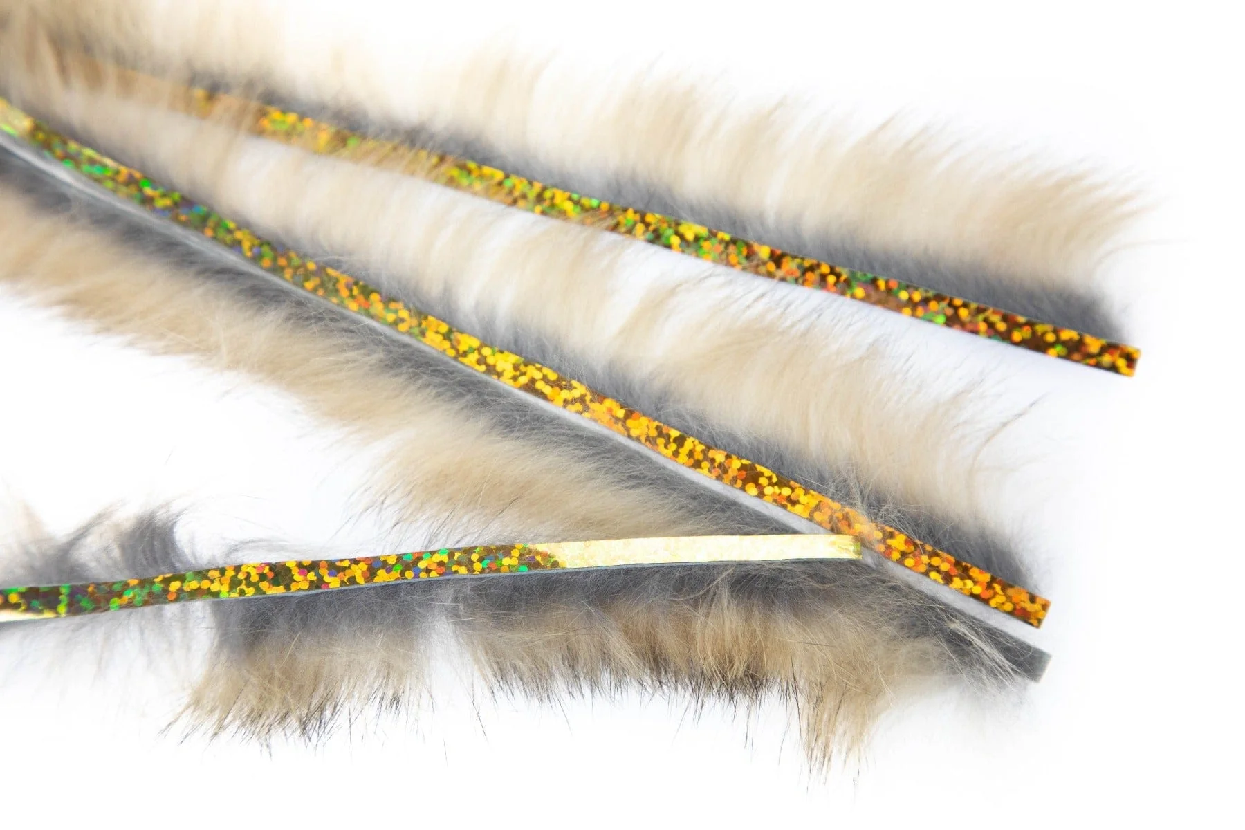 Hareline Magnum Bling Rabbit Fur Strips - Image 10