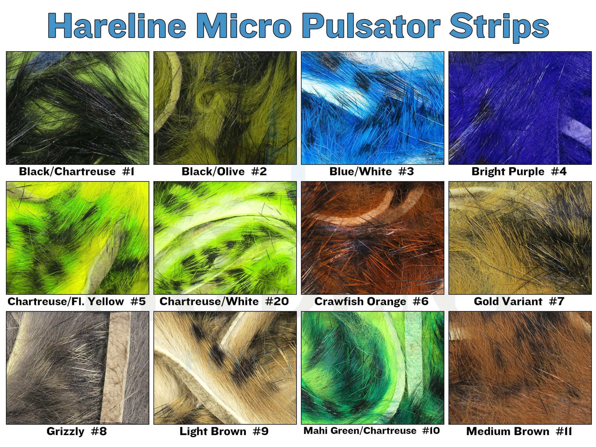Hareline Micro Pulsator Strips - Image 2