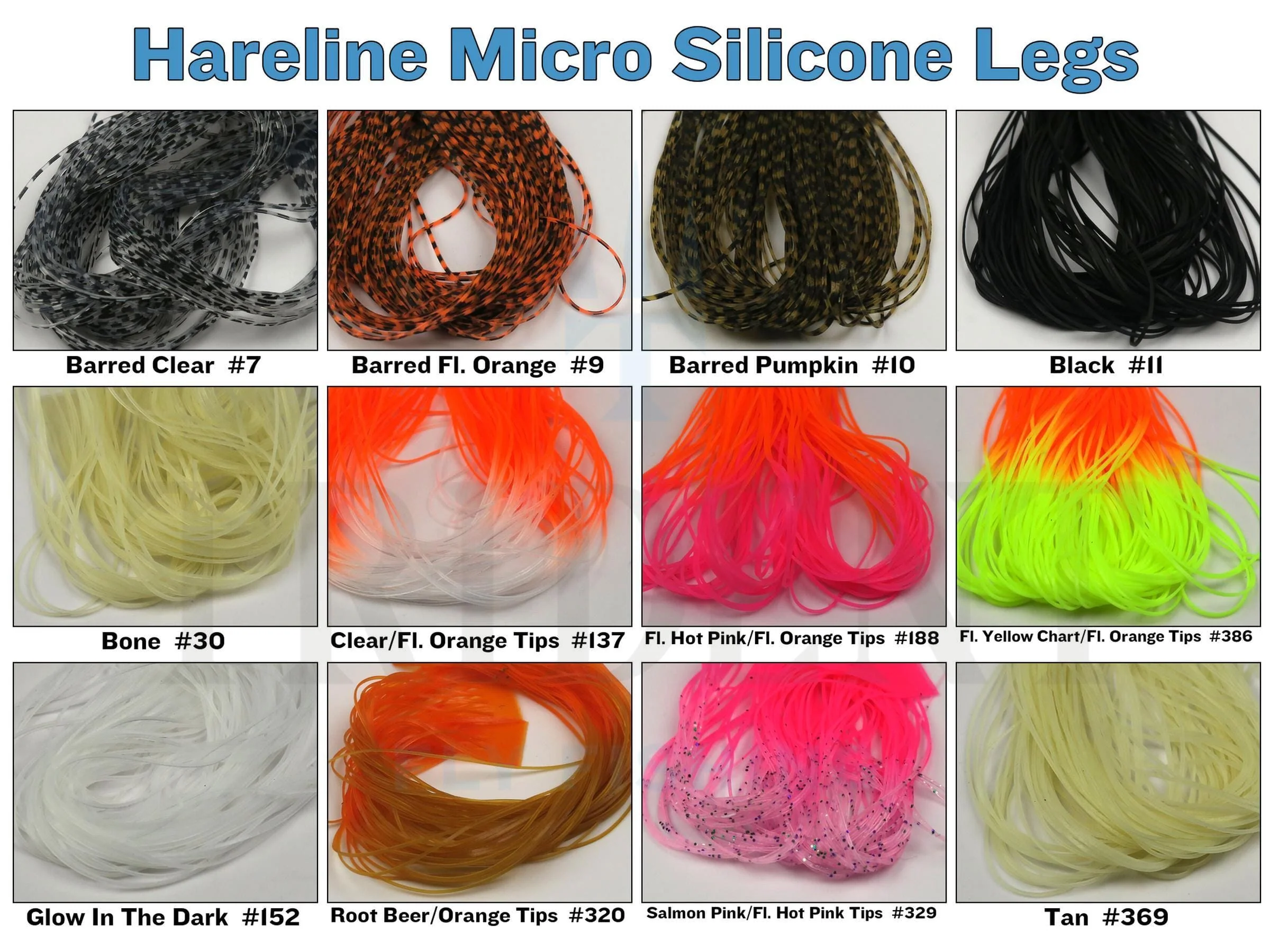 Hareline Micro Silicone Legs - Image 2