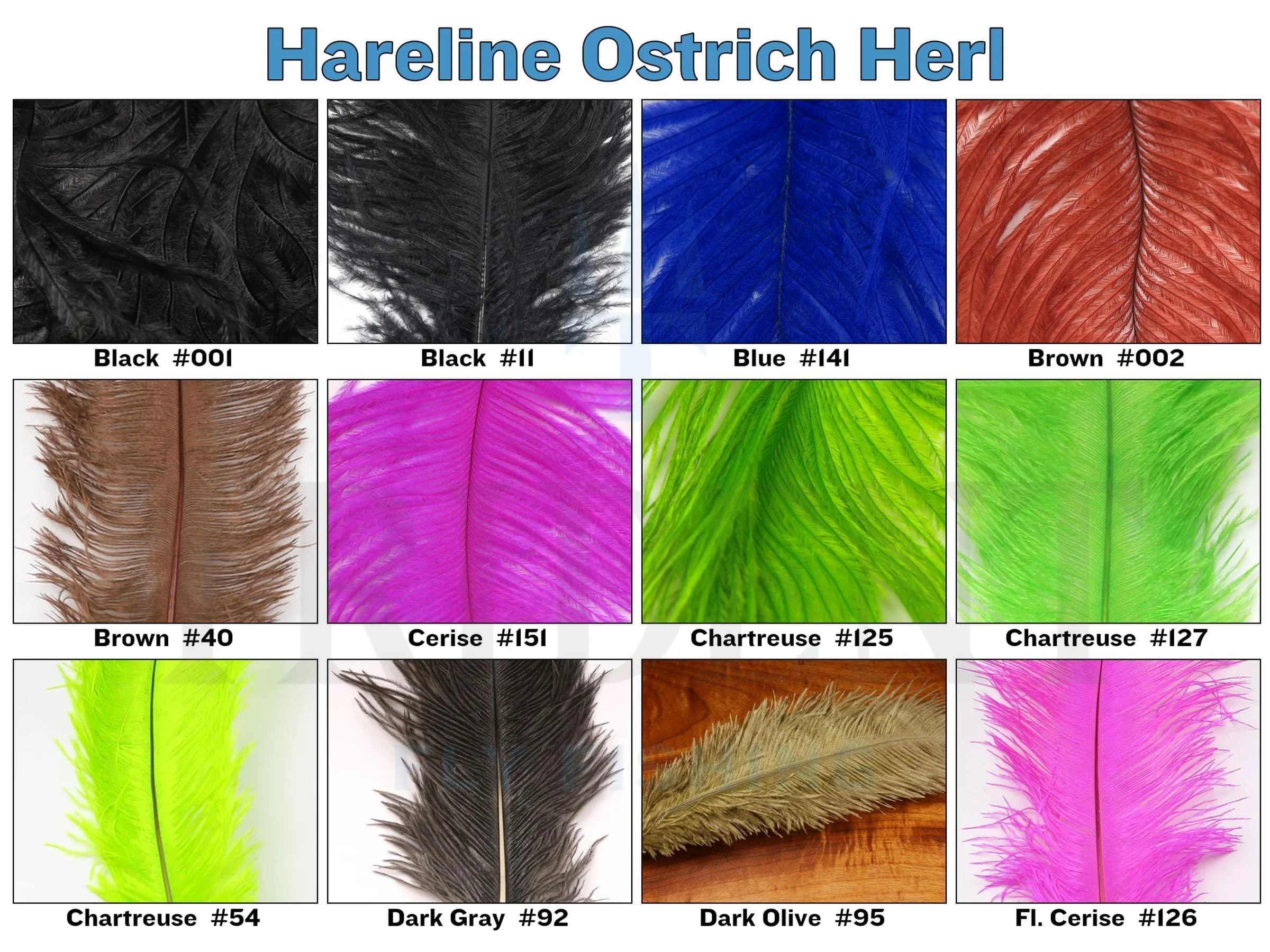 Hareline Ostrich Herl - Image 2