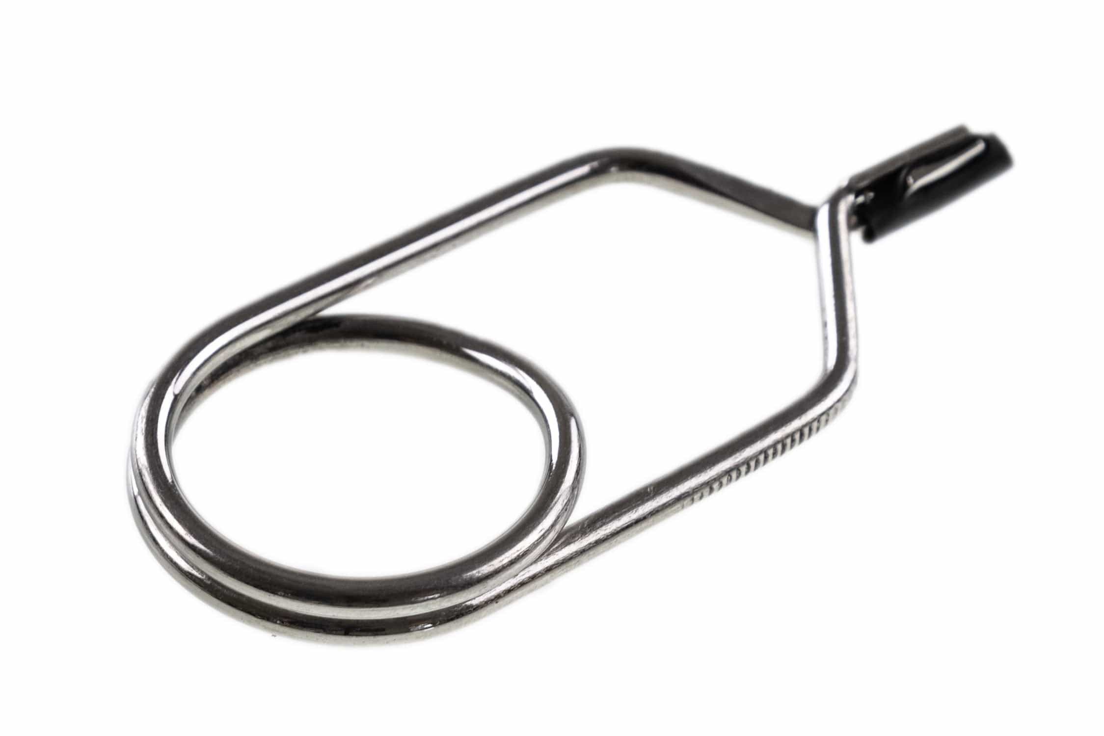 Hareline Rubber Sleeved Hackle Pliers - Image 2