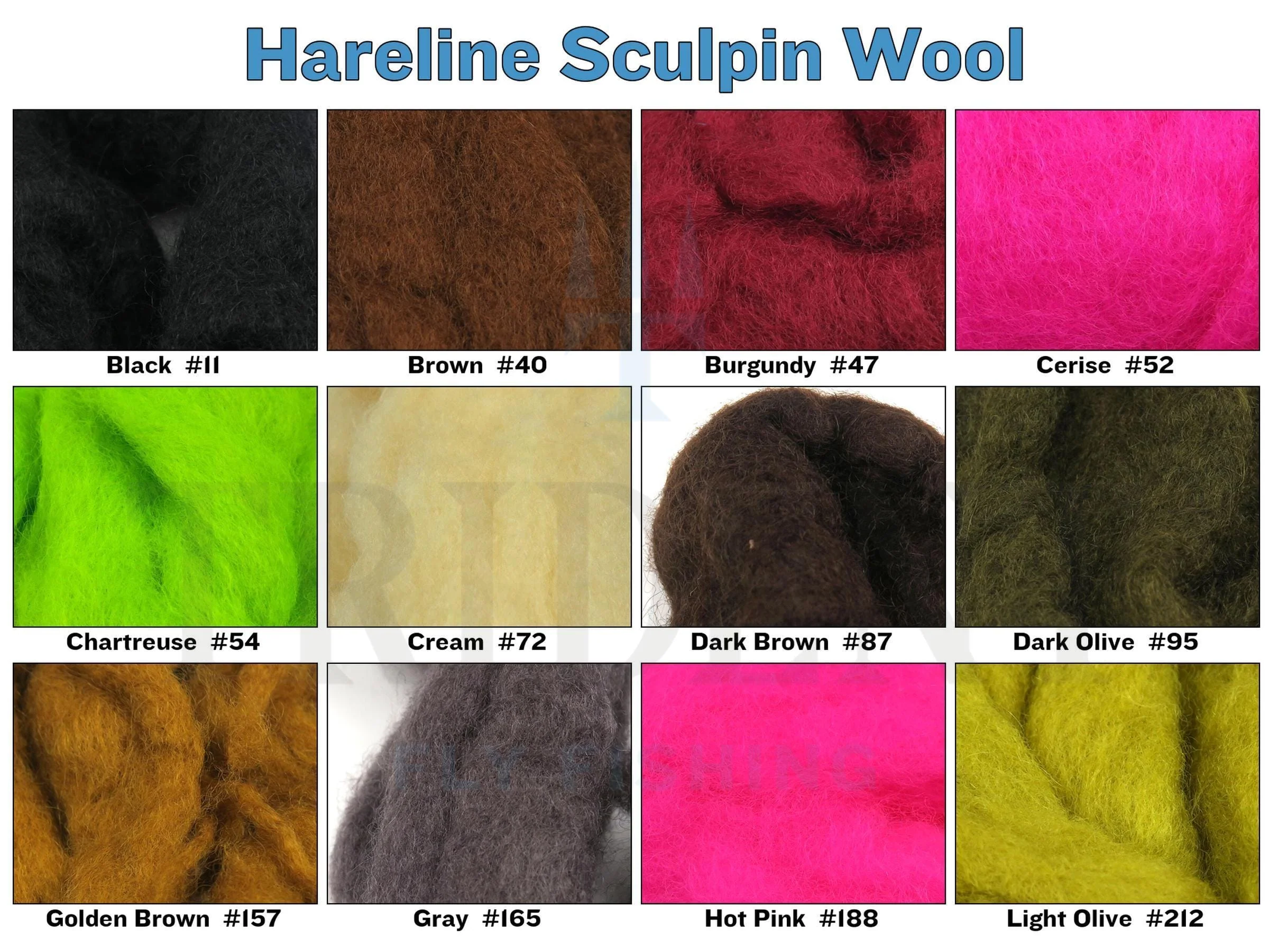 Hareline Sculpin Wool - Image 2
