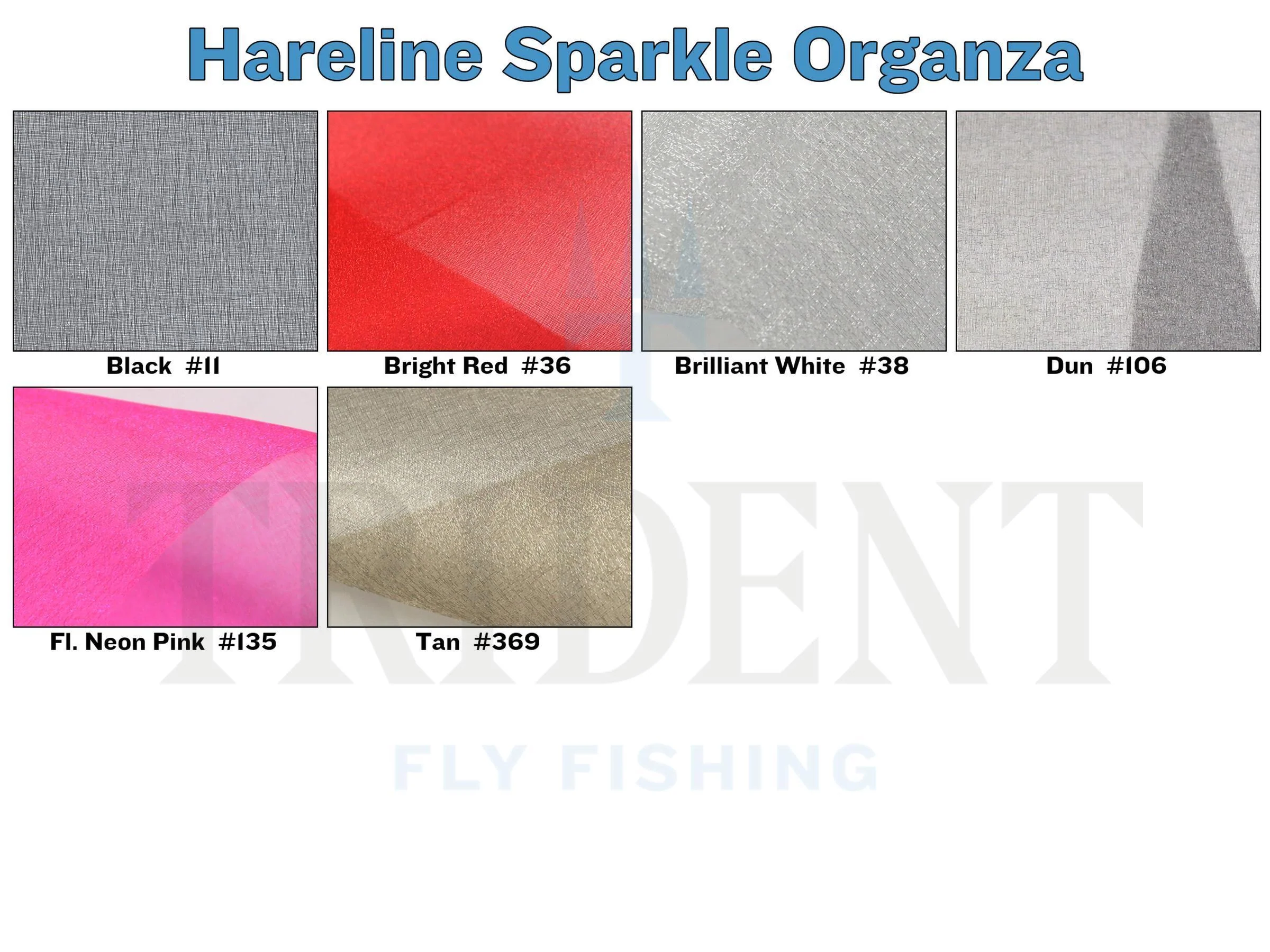 Hareline Sparkle Organza - Image 2