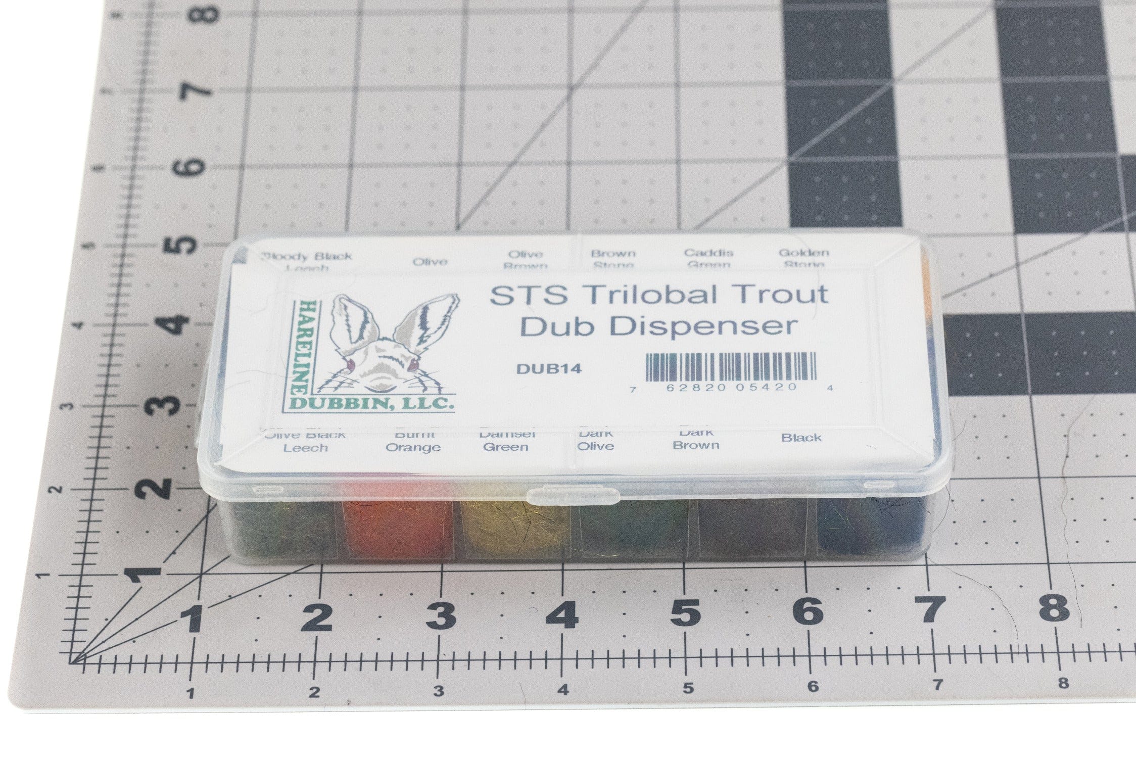 Hareline STS Trilobal Dubbing Trout Multicolor Assortment W/ Dispenser - Image 5