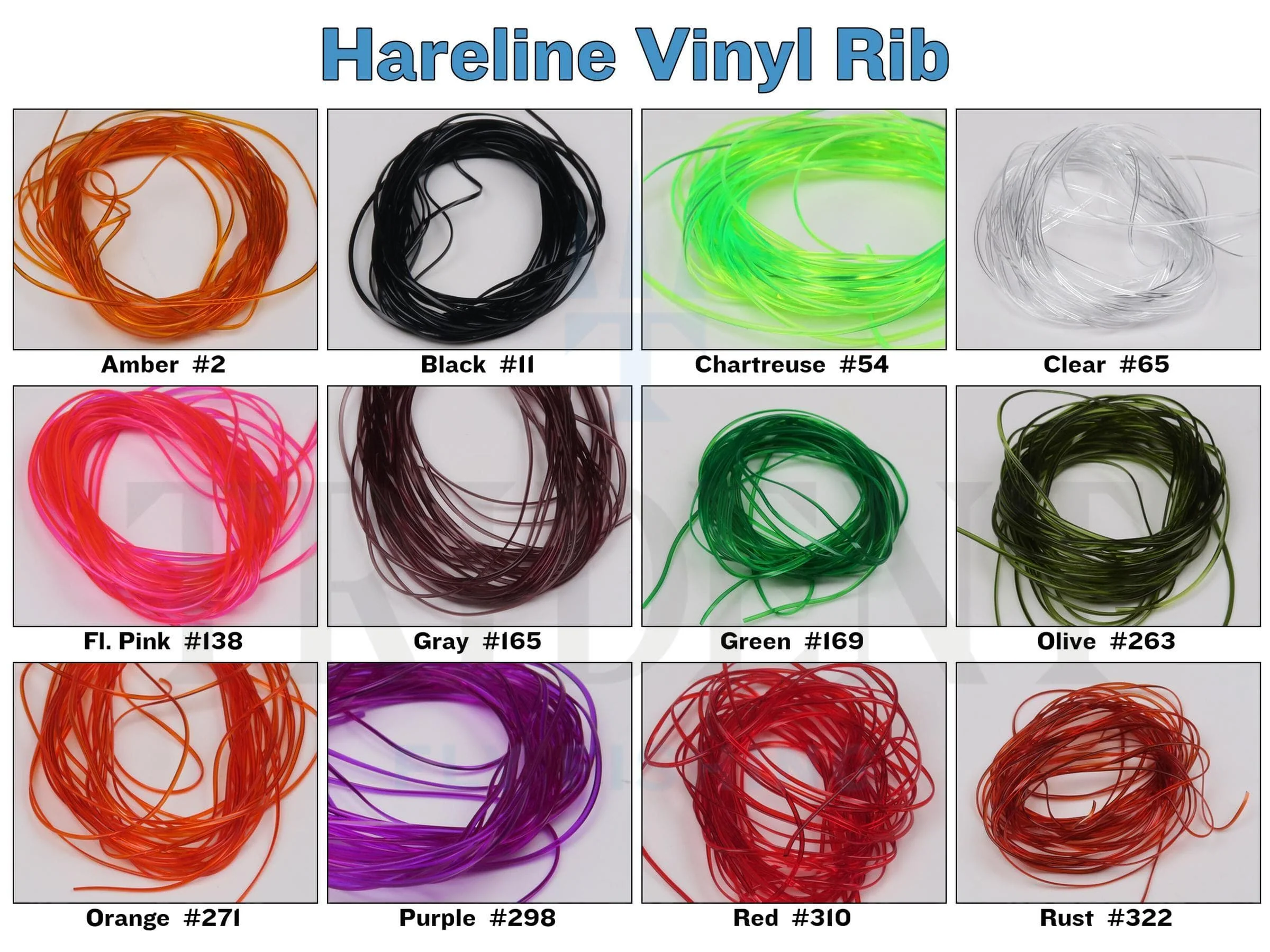 Hareline Vinyl Rib - Image 2