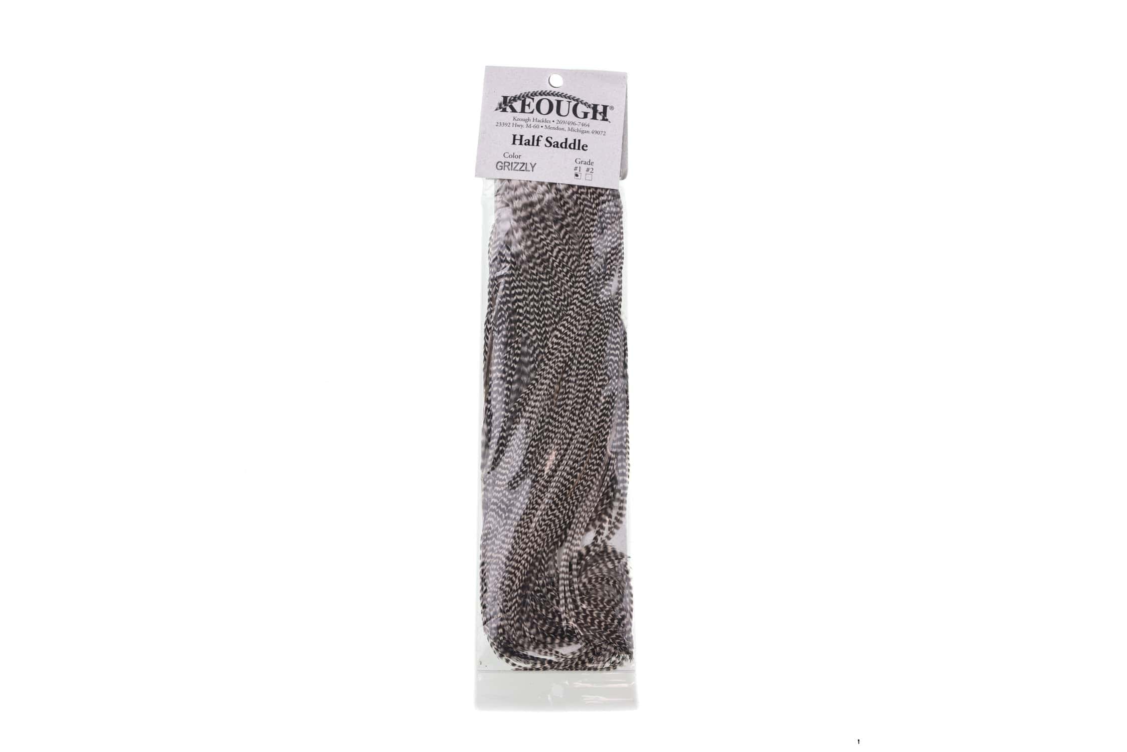 Keough Grizzly Dry Fly Half Saddle - Image 3