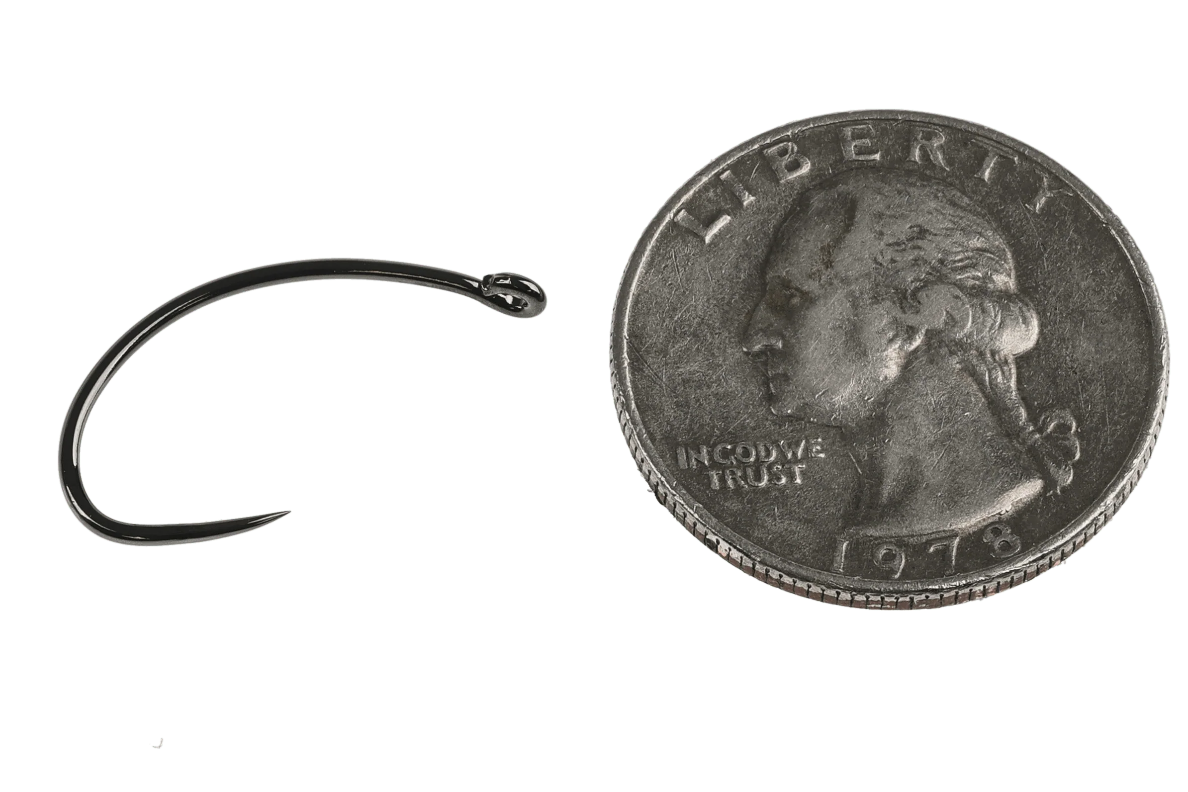Kona BC4 Barbless Curved Nymph Stonefly Klink Hooks - Image 3