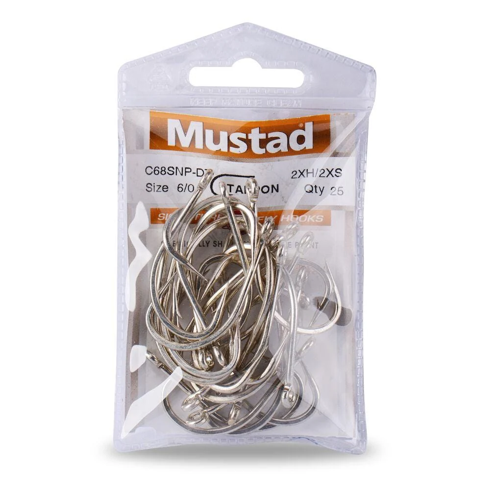 Mustad C68SNP-DT Tarpon Hooks - Image 3