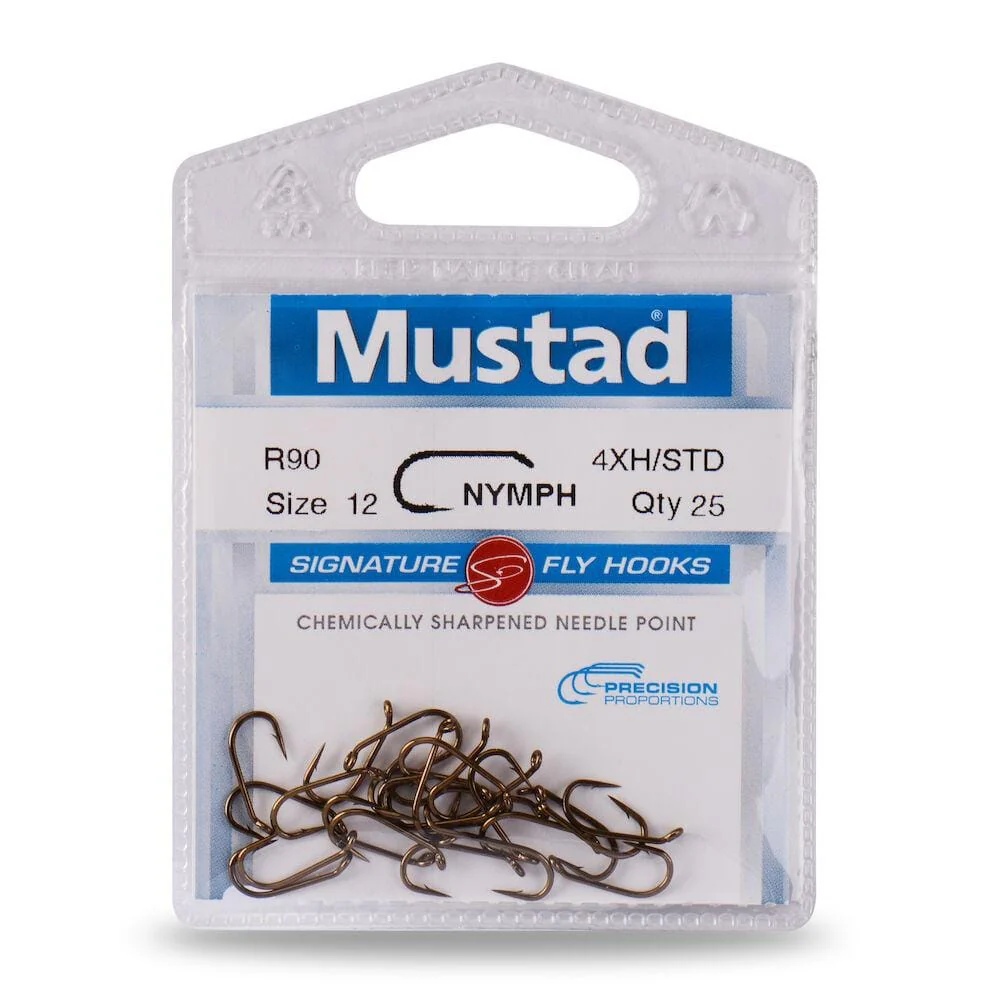Mustad R90NP-BR Heavy Nymph Hooks - Image 3