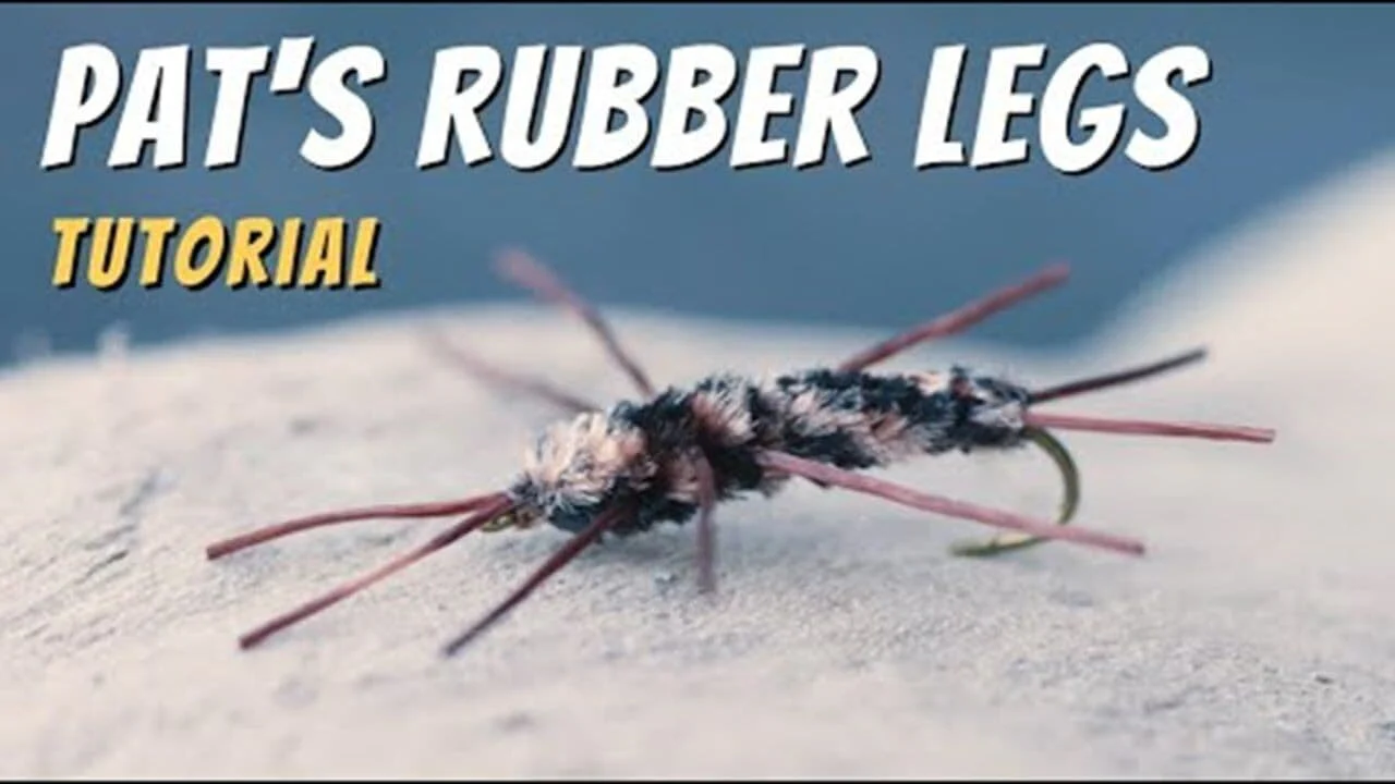 Pat's Rubber Legs Fly Tying Video Material Kit
