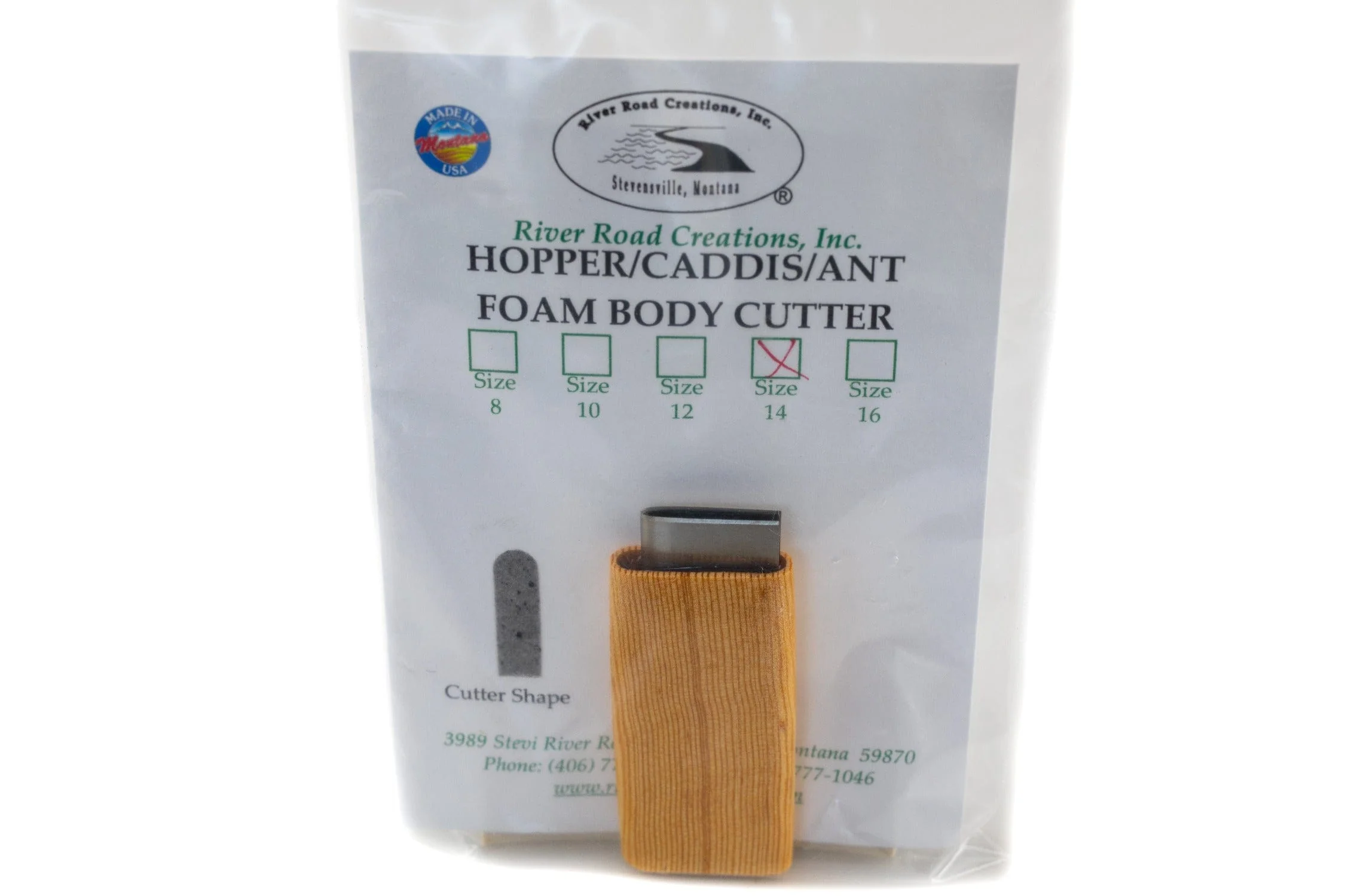 River Road Hopper/Caddis/Ant Foam Body Cutter - Image 2