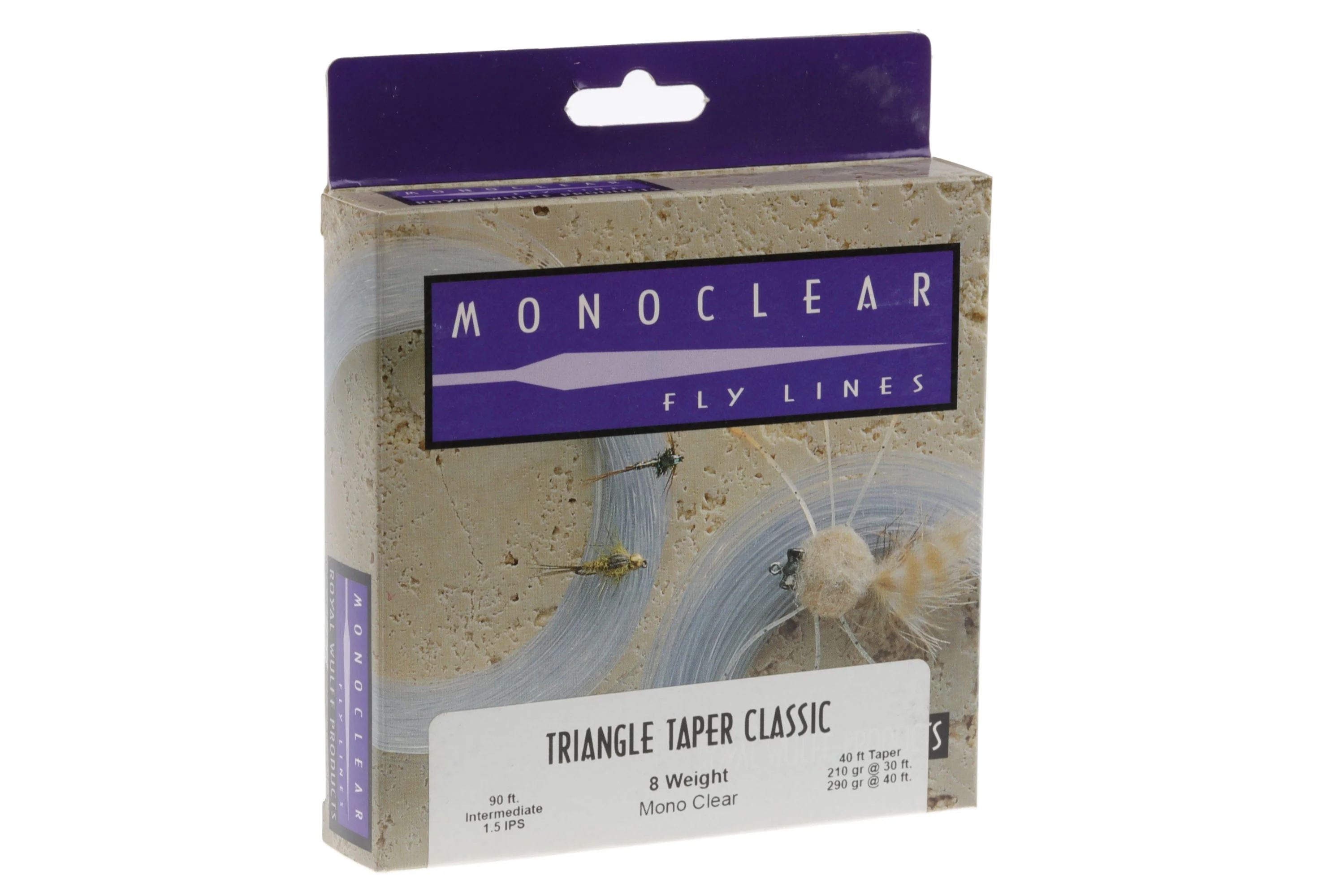 Royal Wulff Triangle Taper Cold Salt Mono Clear Fly Line - Image 2