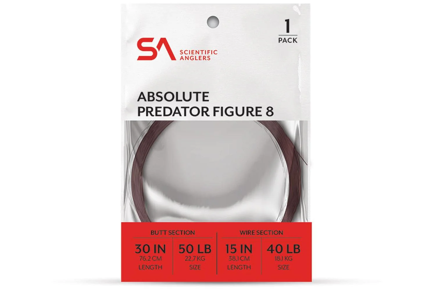 Scientific Anglers Absolute Predator Figure 8 Leader