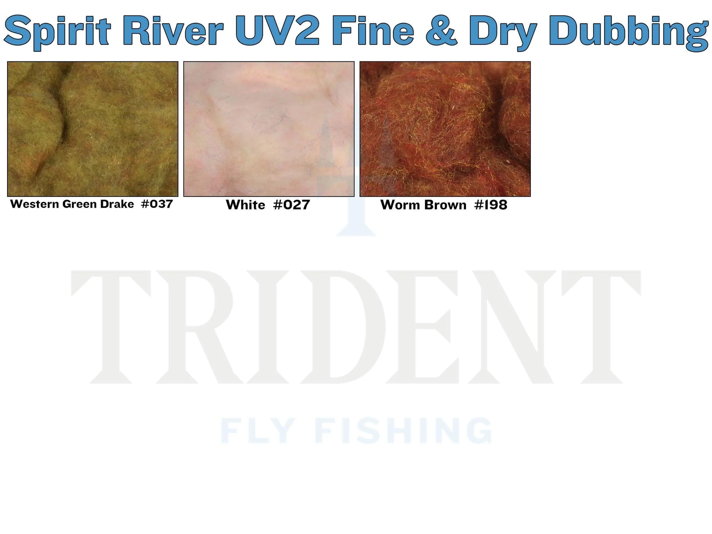 Spirit River UV2 Fine & Dry Dubbing - Image 4
