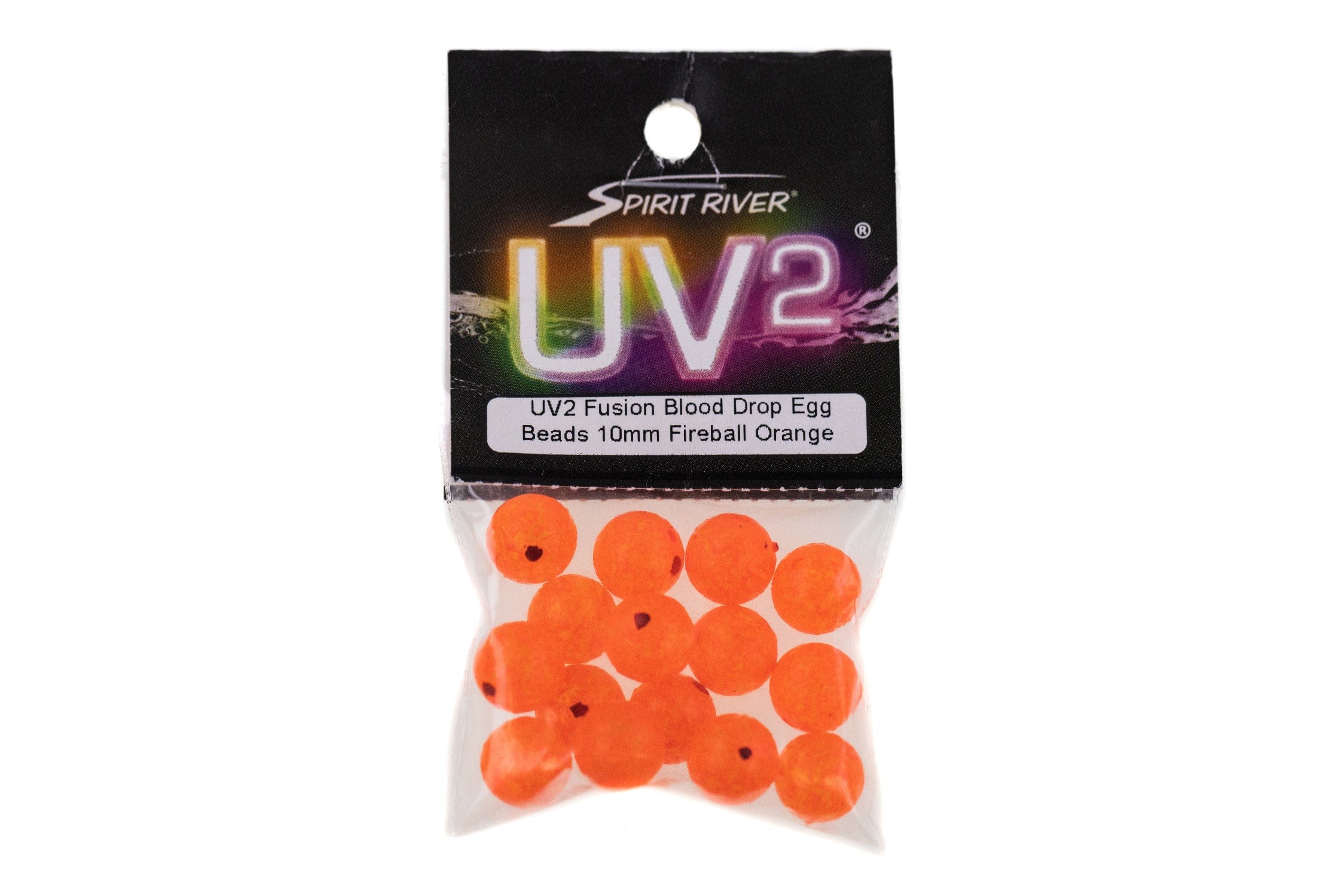 Spirit River UV2 Fusion Blood Drop Egg Beads - Image 3