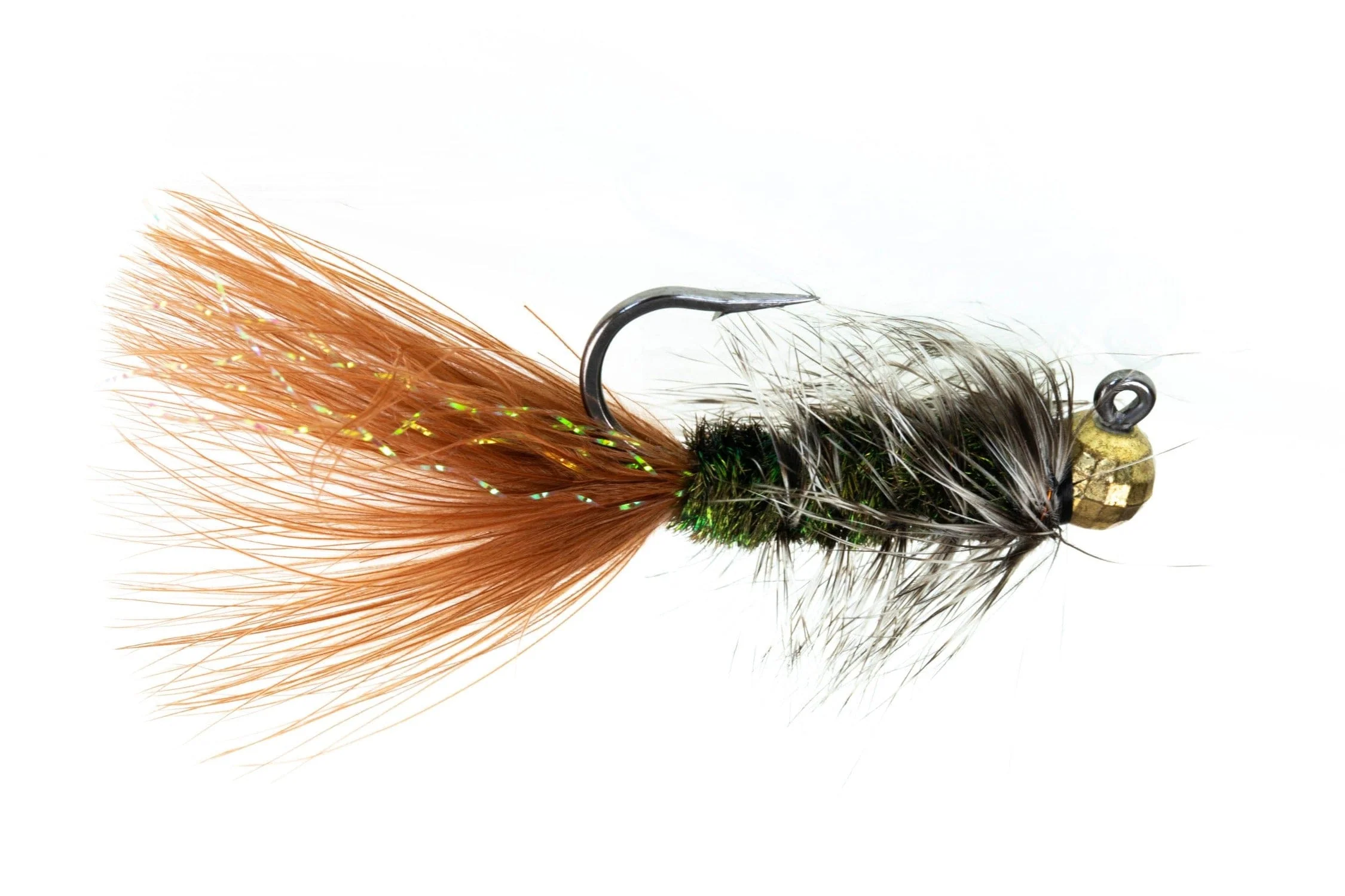 Tungsten Jig Woolly Bugger Streamer Fly - Image 2