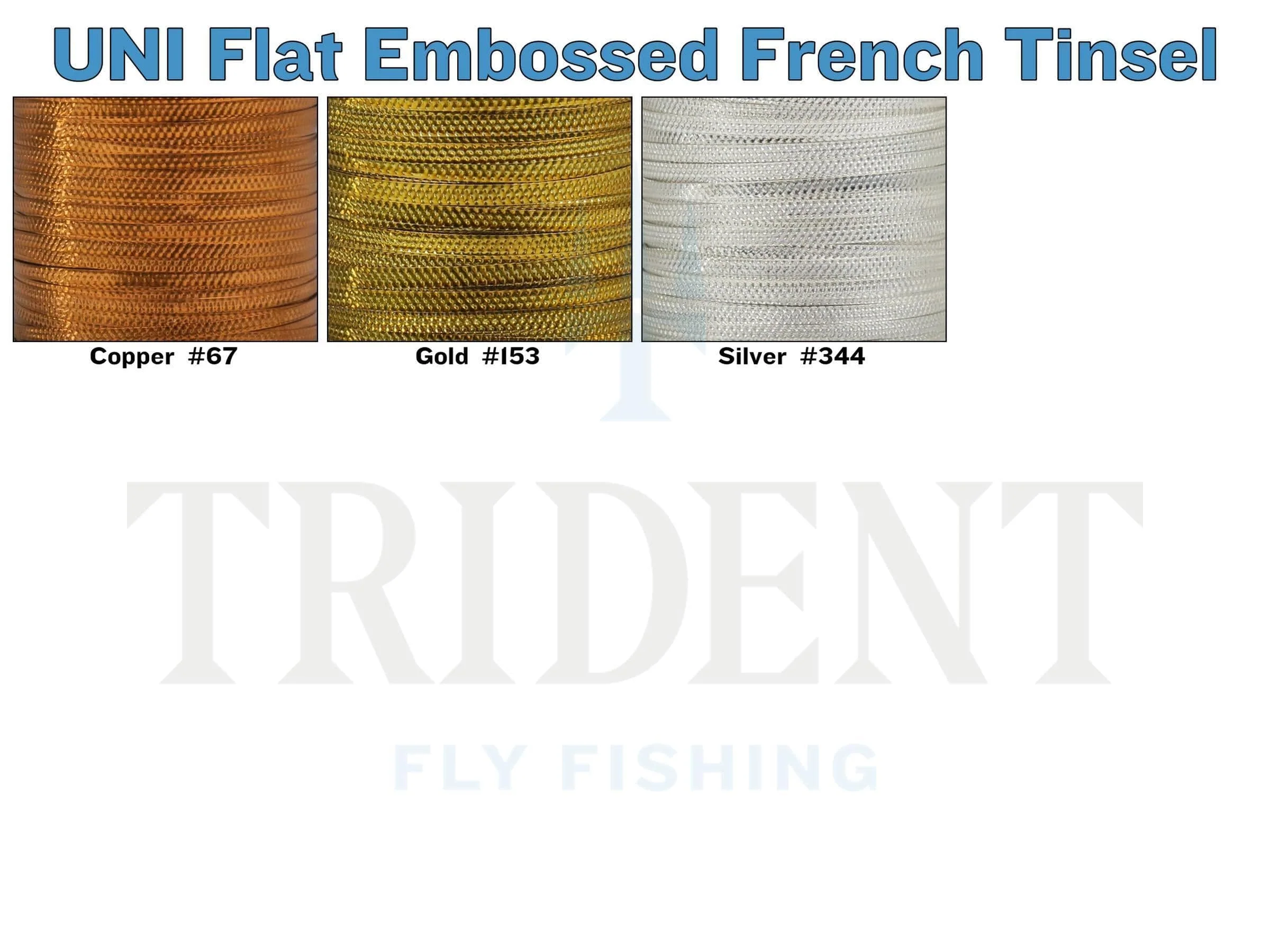 UNI Flat Embossed French Tinsel - Image 2