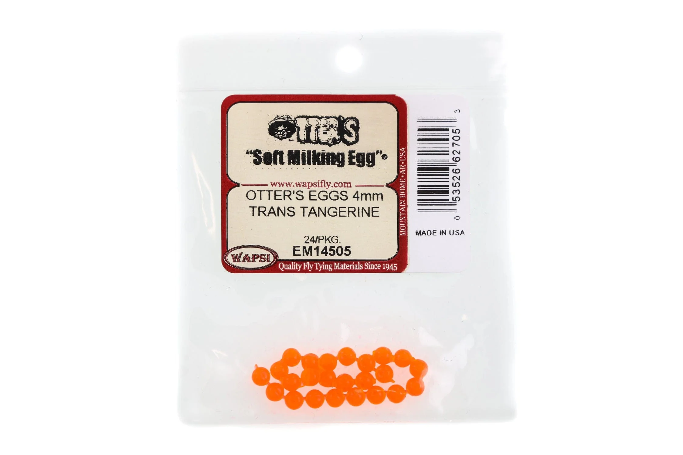 Wapsi Otters Soft Milking Salmon Eggs (3-Egg Cluster) - Image 12