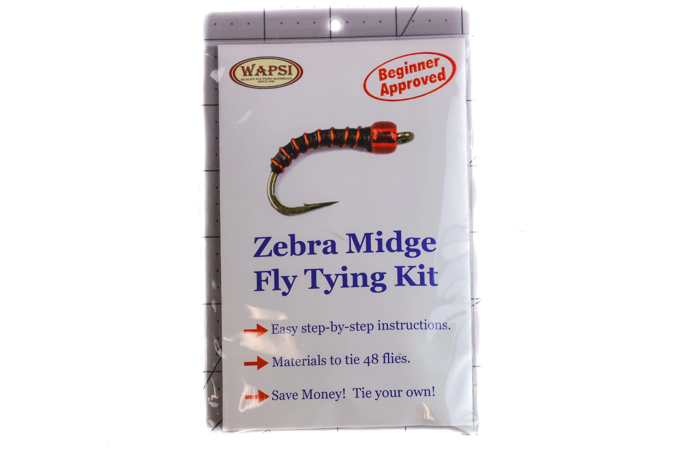 Wapsi Zebra Midge Fly Tying Kit - Image 2